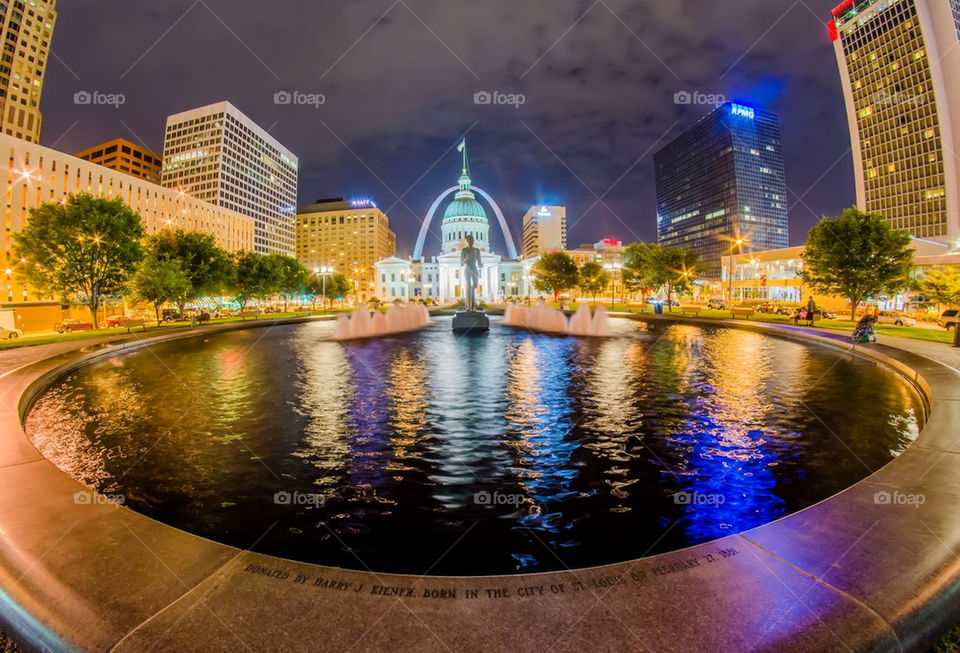 st louis missouri city skyline