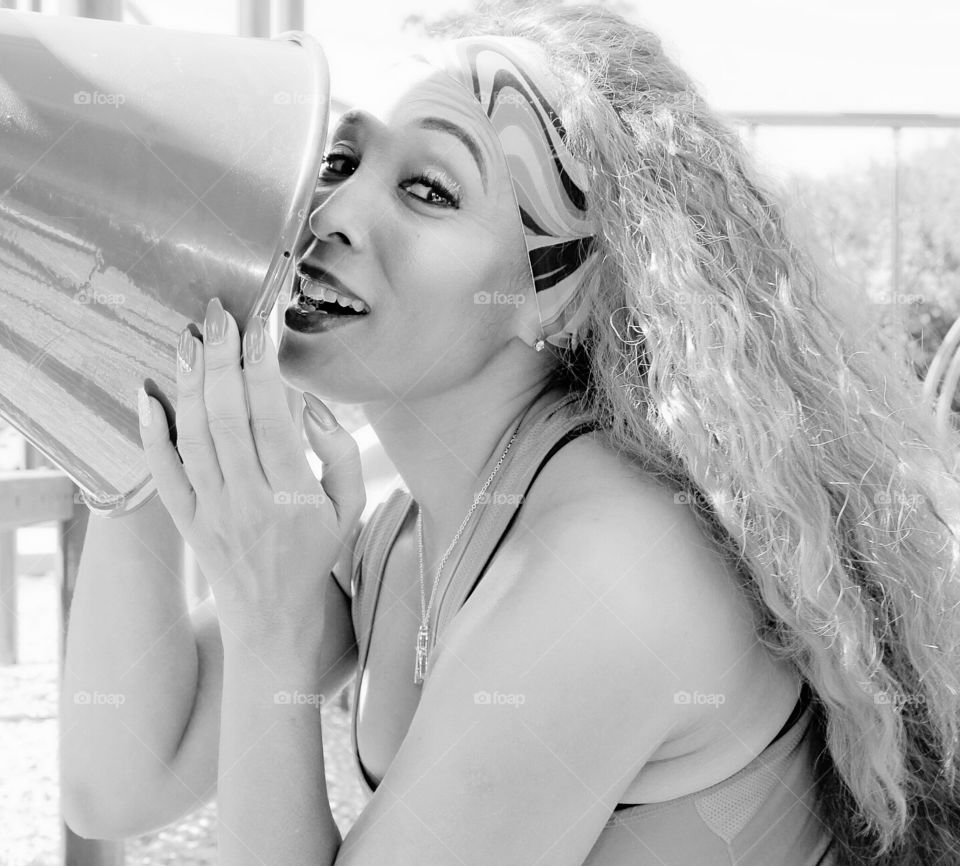 black and white Beauty