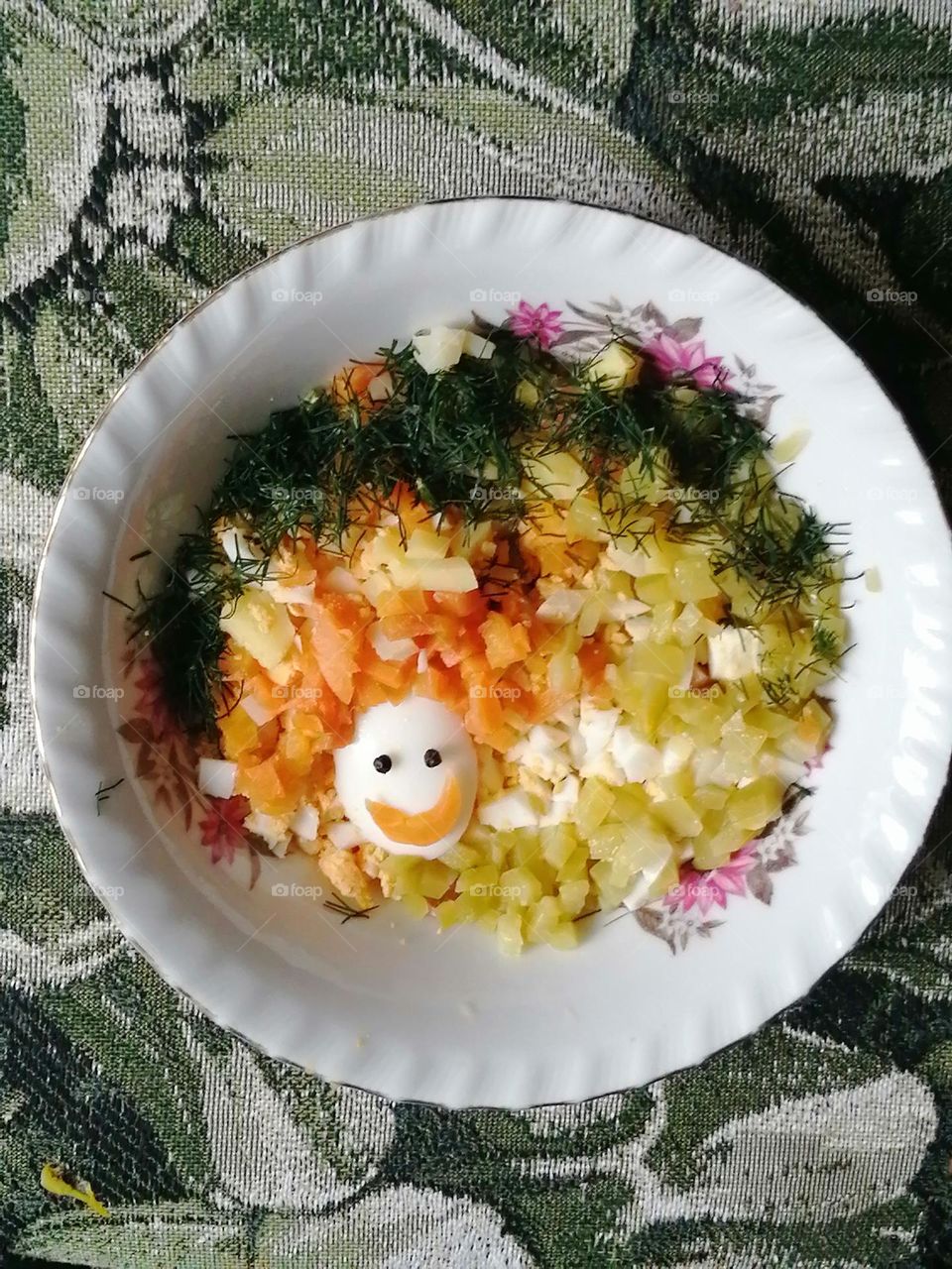 Entree with a smile Закуска с улыбкой