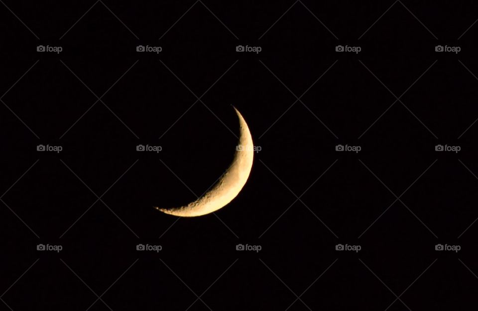 Crescent moon