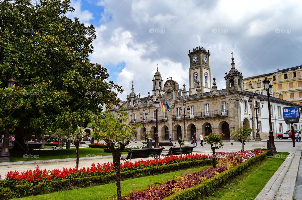 Plaza Mayor de Lugo, Lugo, Spain