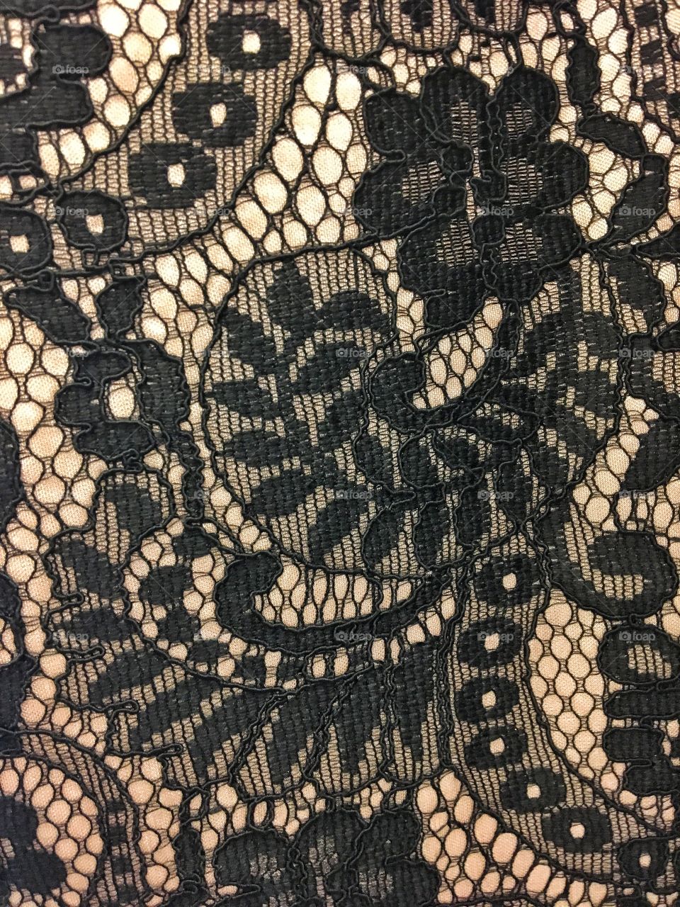 Black Lacey Texture 