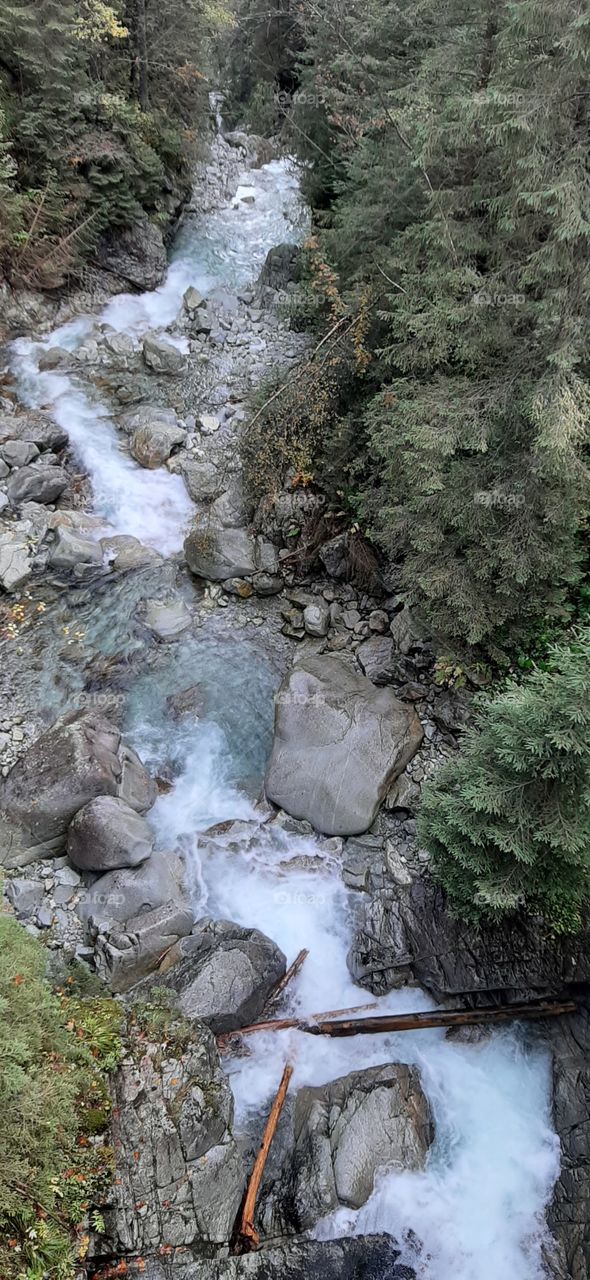 stream in the mountains
