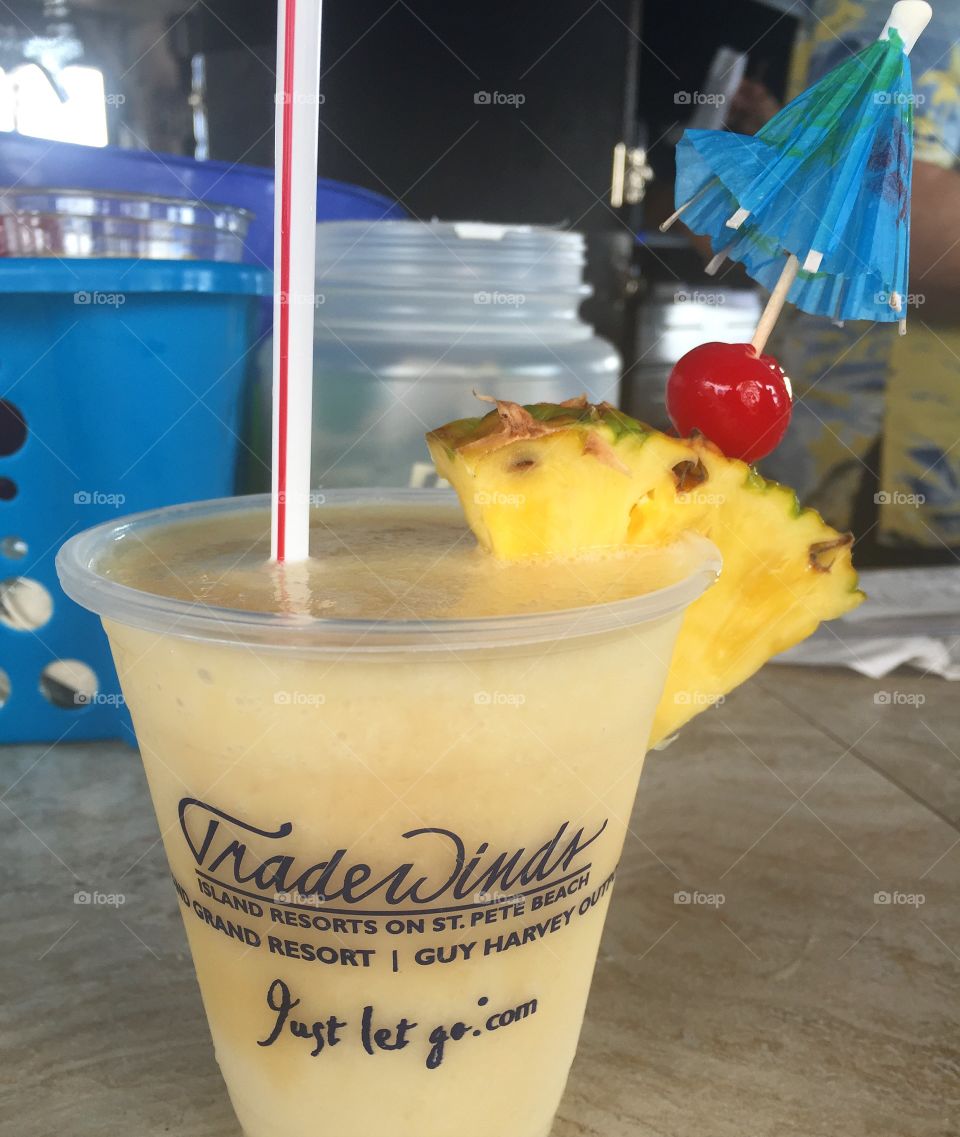 No Person, Icee, Cold, Summer, Tropical