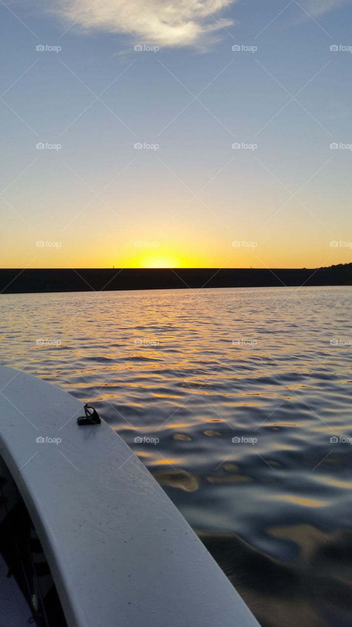 Sunrise On The Lake