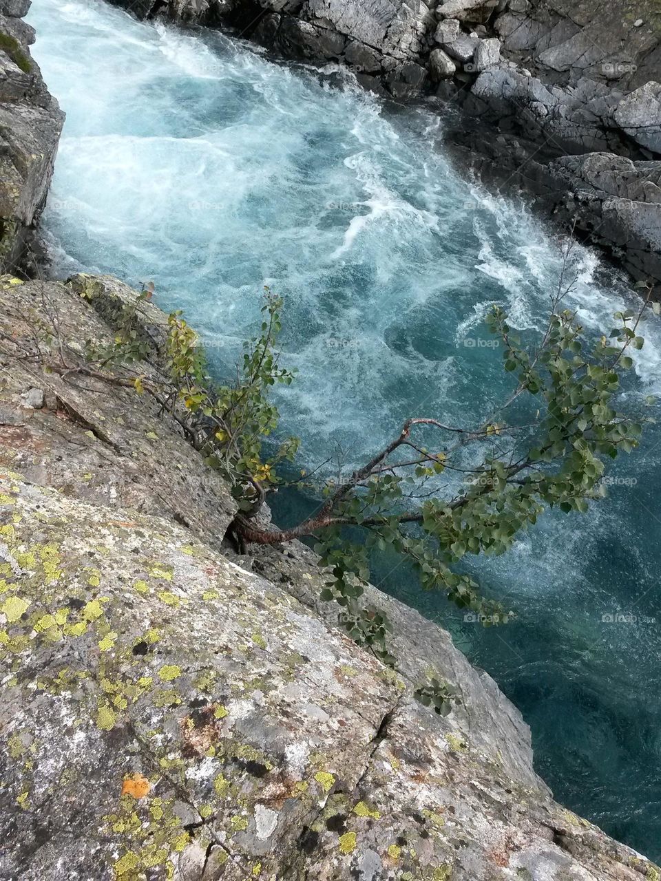 The rough nature in Norway