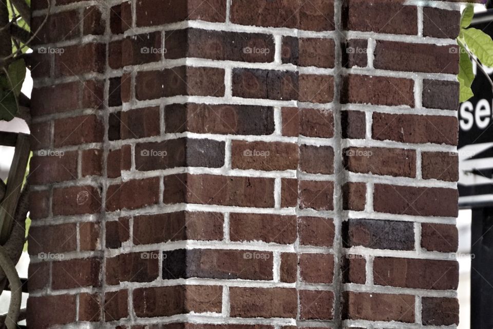 Brick pilar
