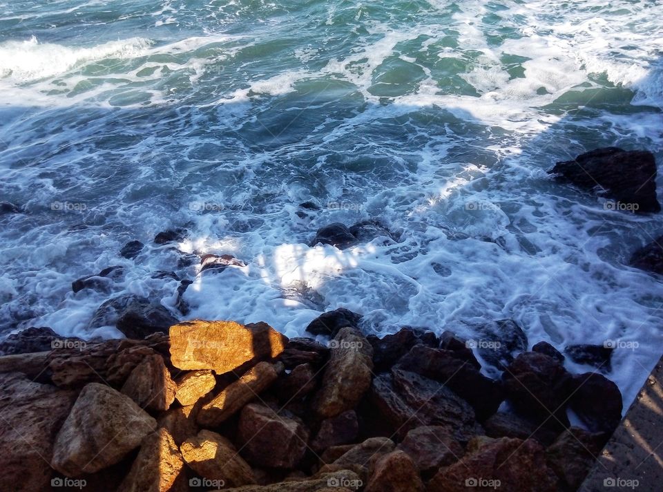 Water, Ocean, Rock, Sea, Seashore