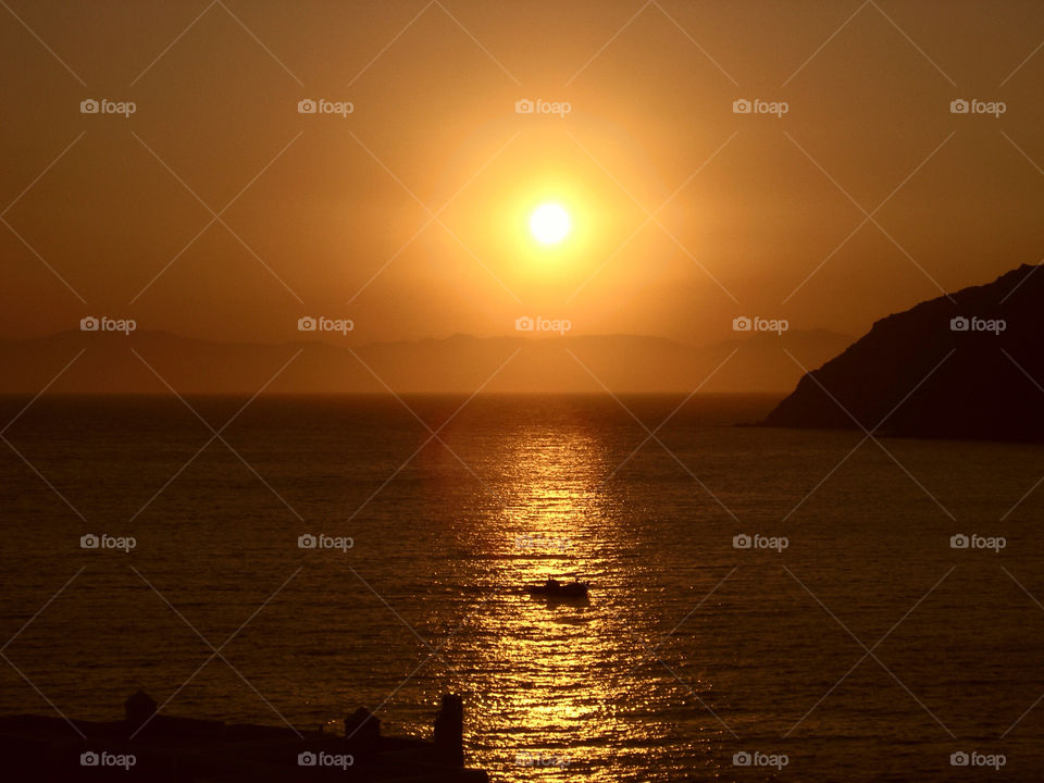 Sunset,Amorgos