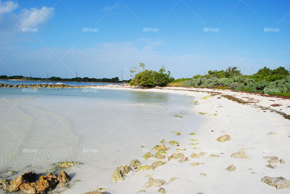 Beautiful beach at Bahia Honda