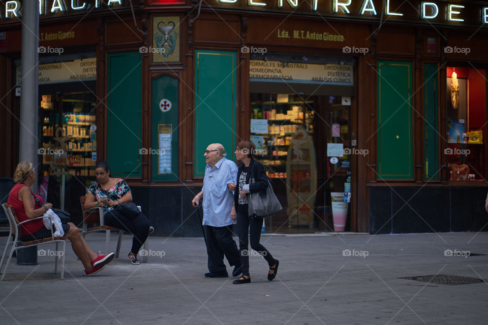 Barcelona street live