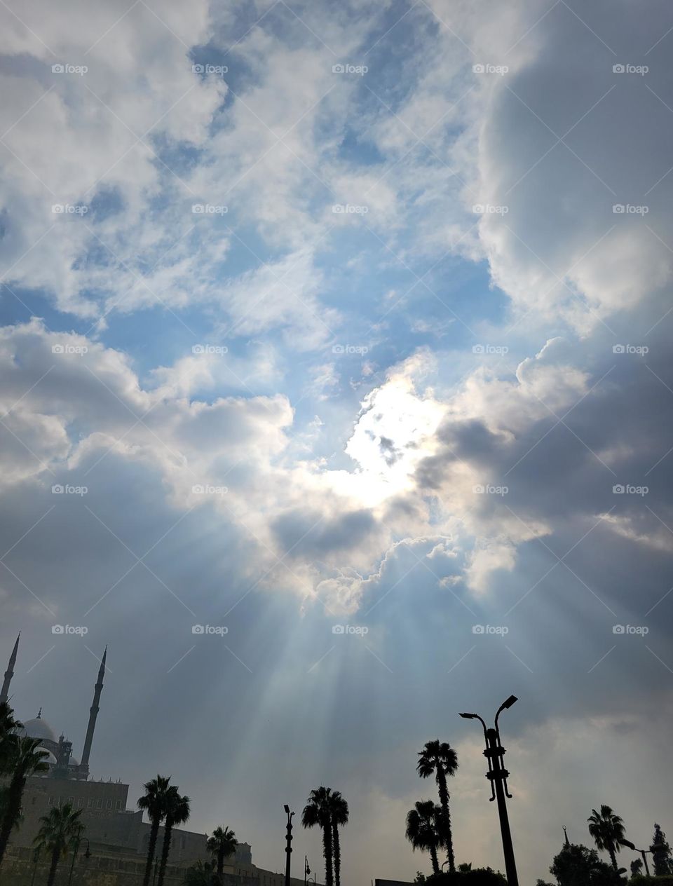 Sunray at Cairo Egypt