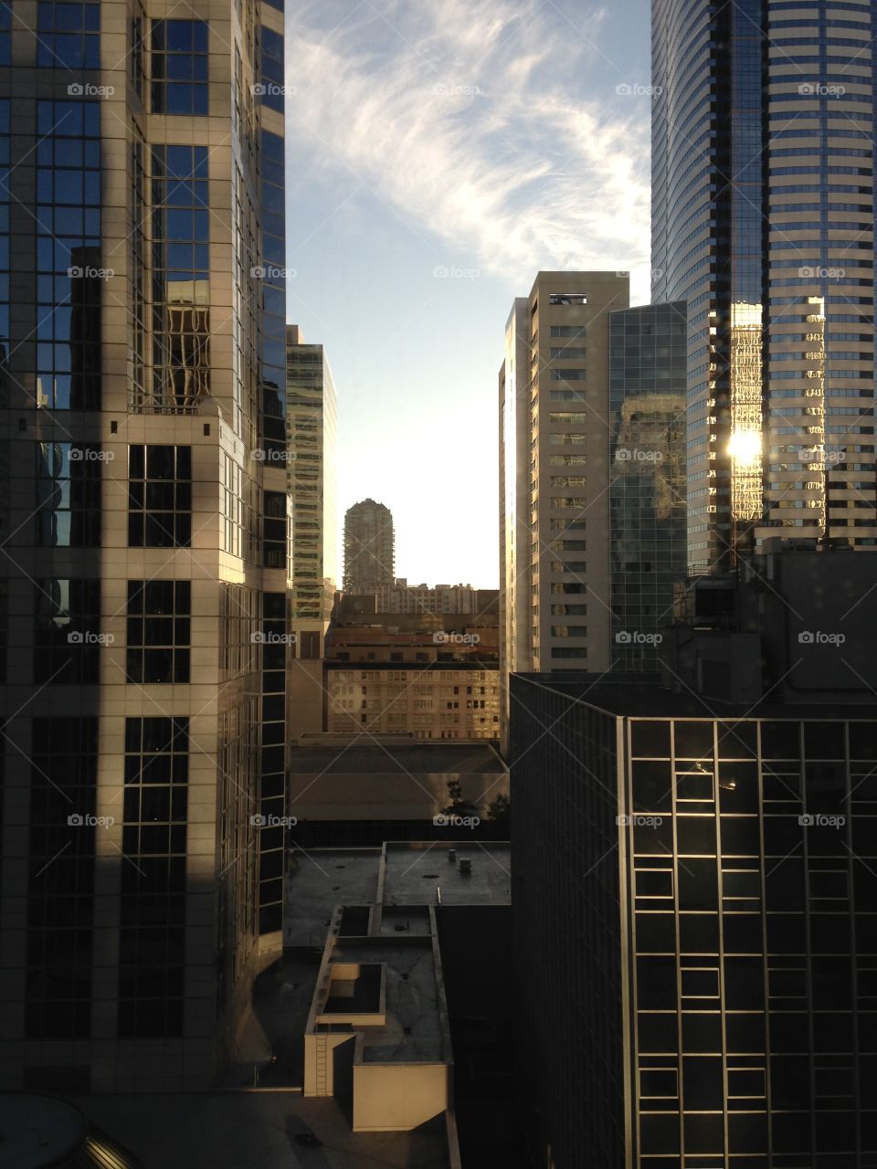 Cityscape in Seattle