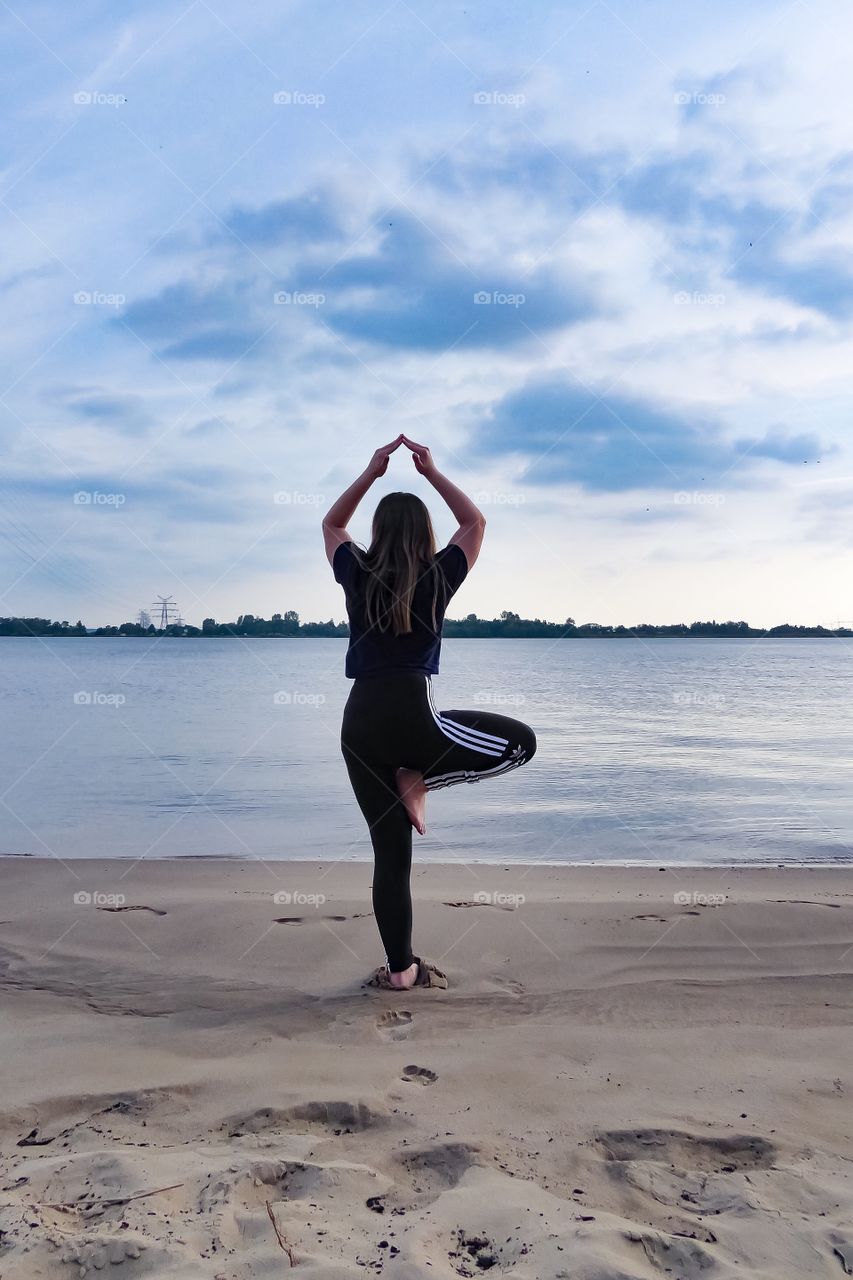 Yoga at the Beach 