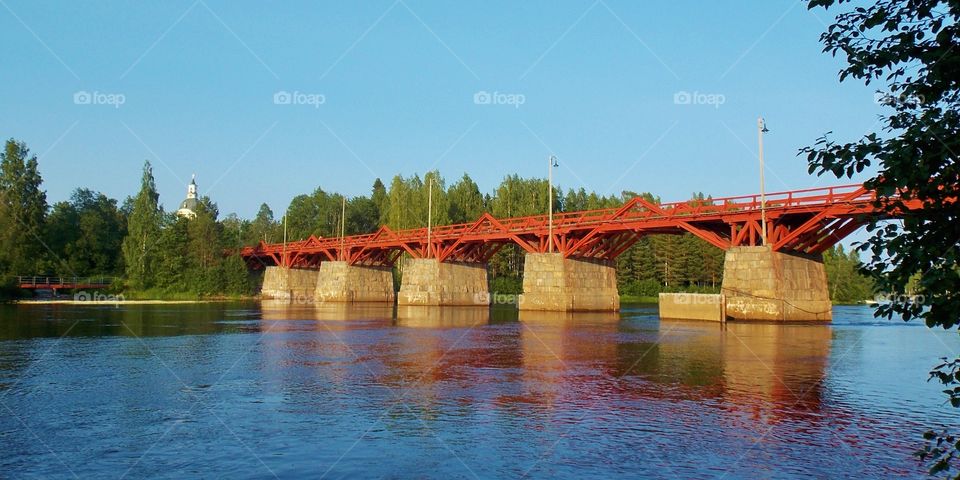 Water, Bridge, No Person, River, Travel