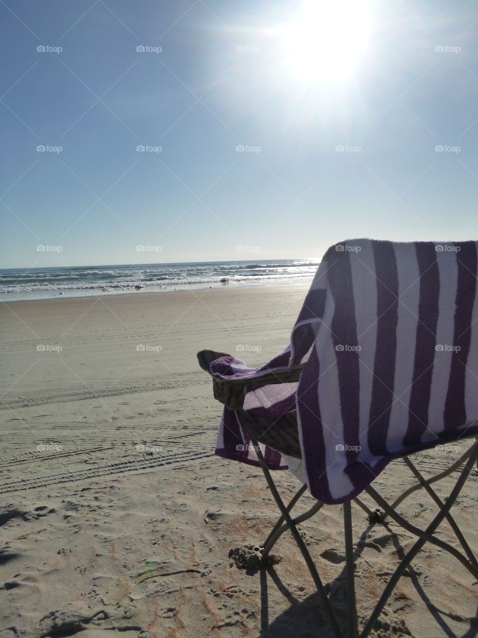 Chair at beach