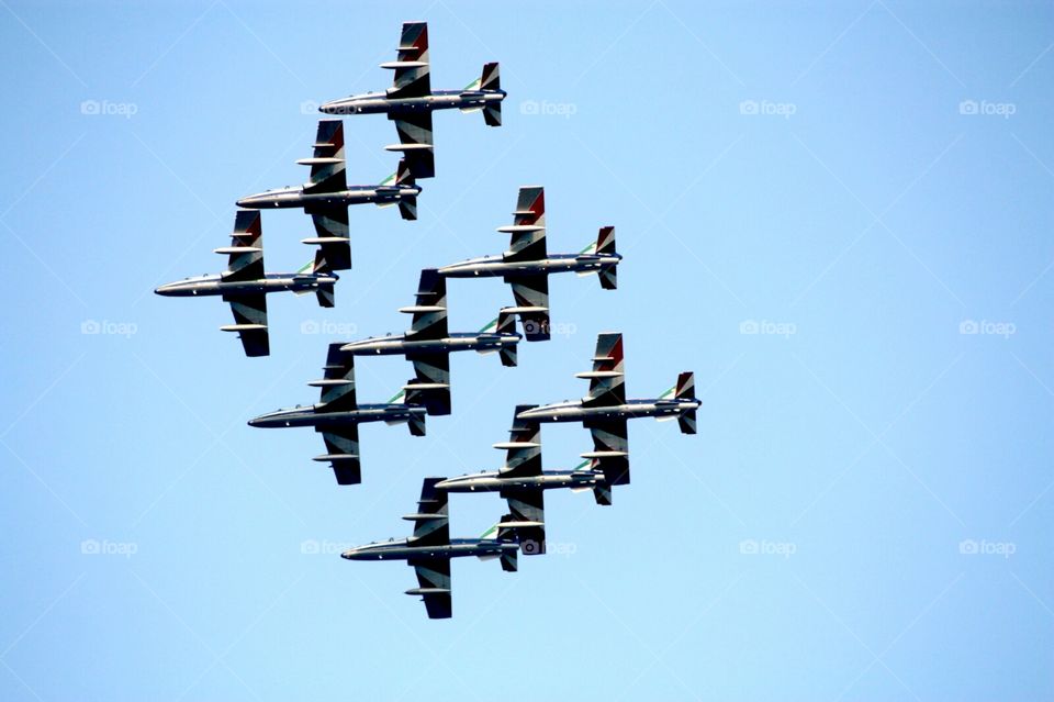 Italian Air Force aerobatic display team