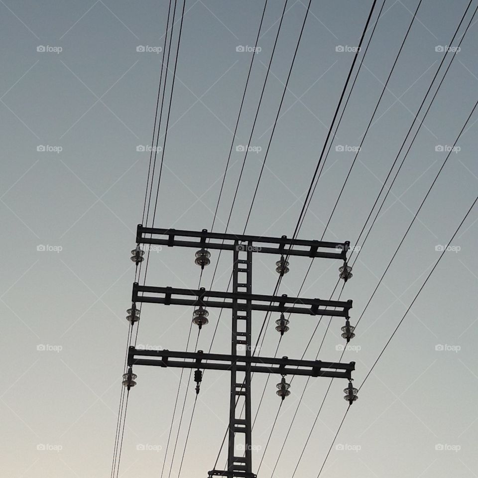 Wire, Voltage, Electricity, Power, Distribution