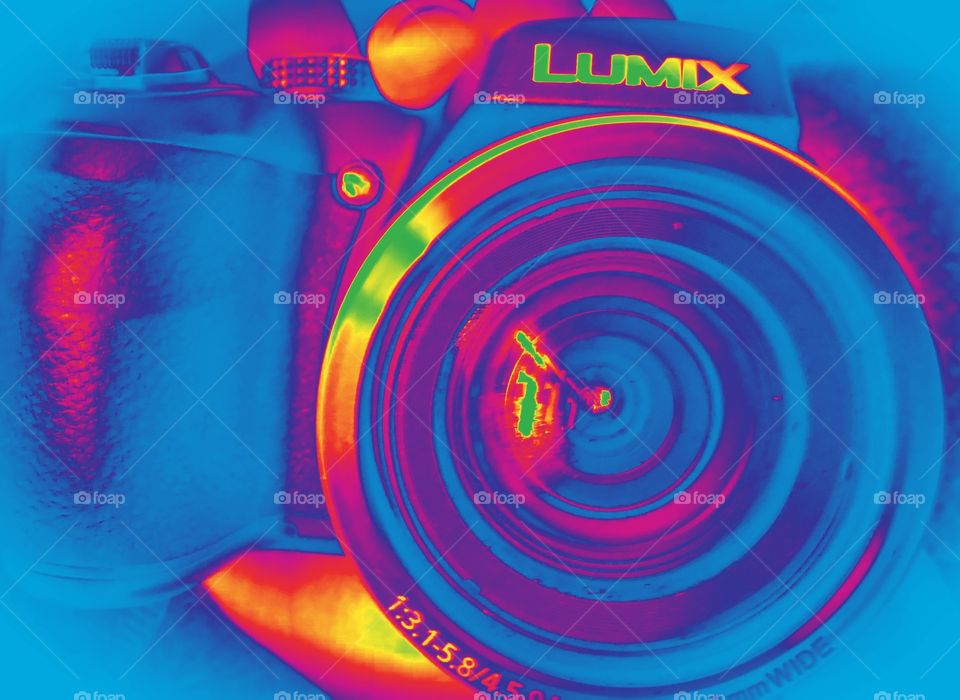 Rainbow edit of my lumix camera