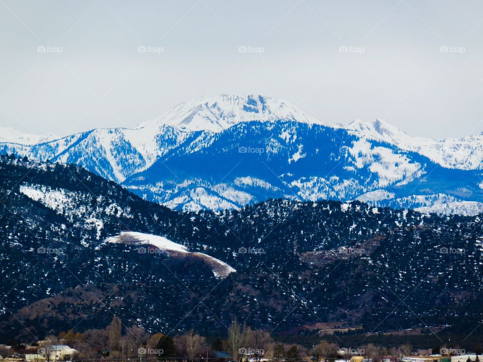 Snowcapped Mountains