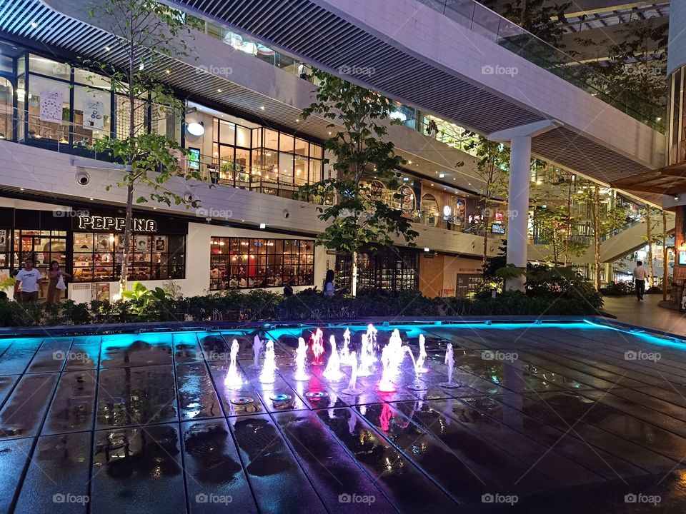 Rainbow Dancing Fountain