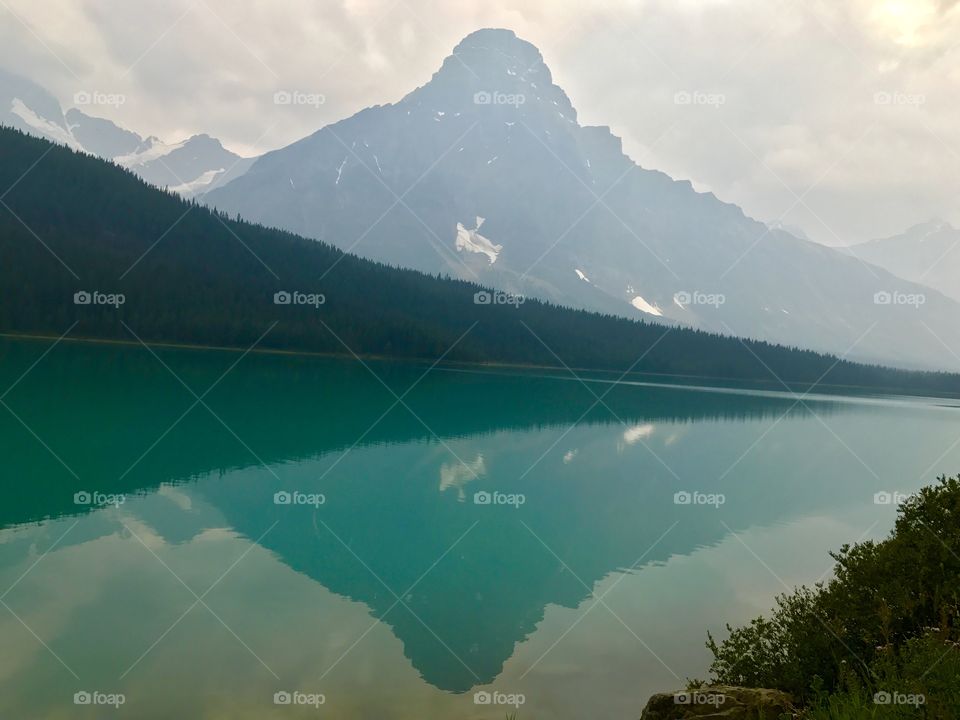 Banff Reflection Mountain