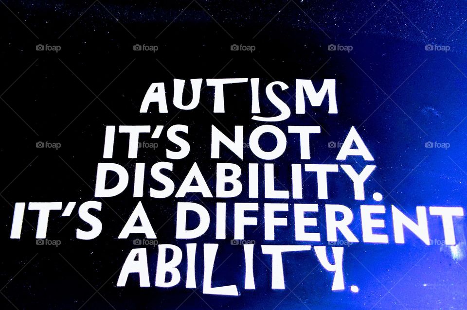 I hate that I LOVE Autism. It's undescribable to me.The ability to be able to pick images from soley what you see around your limited environment and express your feelings to typically developing people is so incredibly creative and amazing to me.