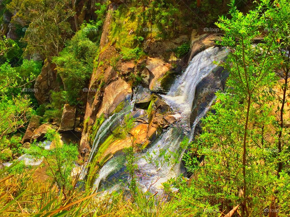Agnes Falls in Hazel Park near Toora, Victoria, Australia