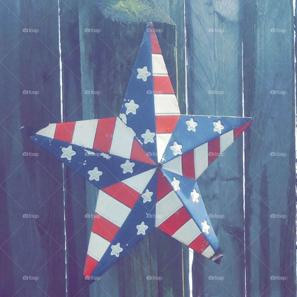 4th of july star