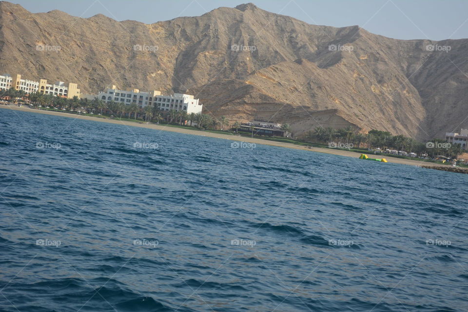 Seaside view, Oman