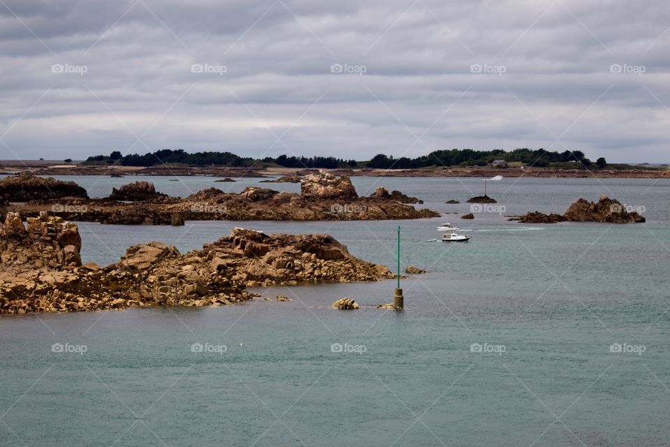 view of the bay of the sea