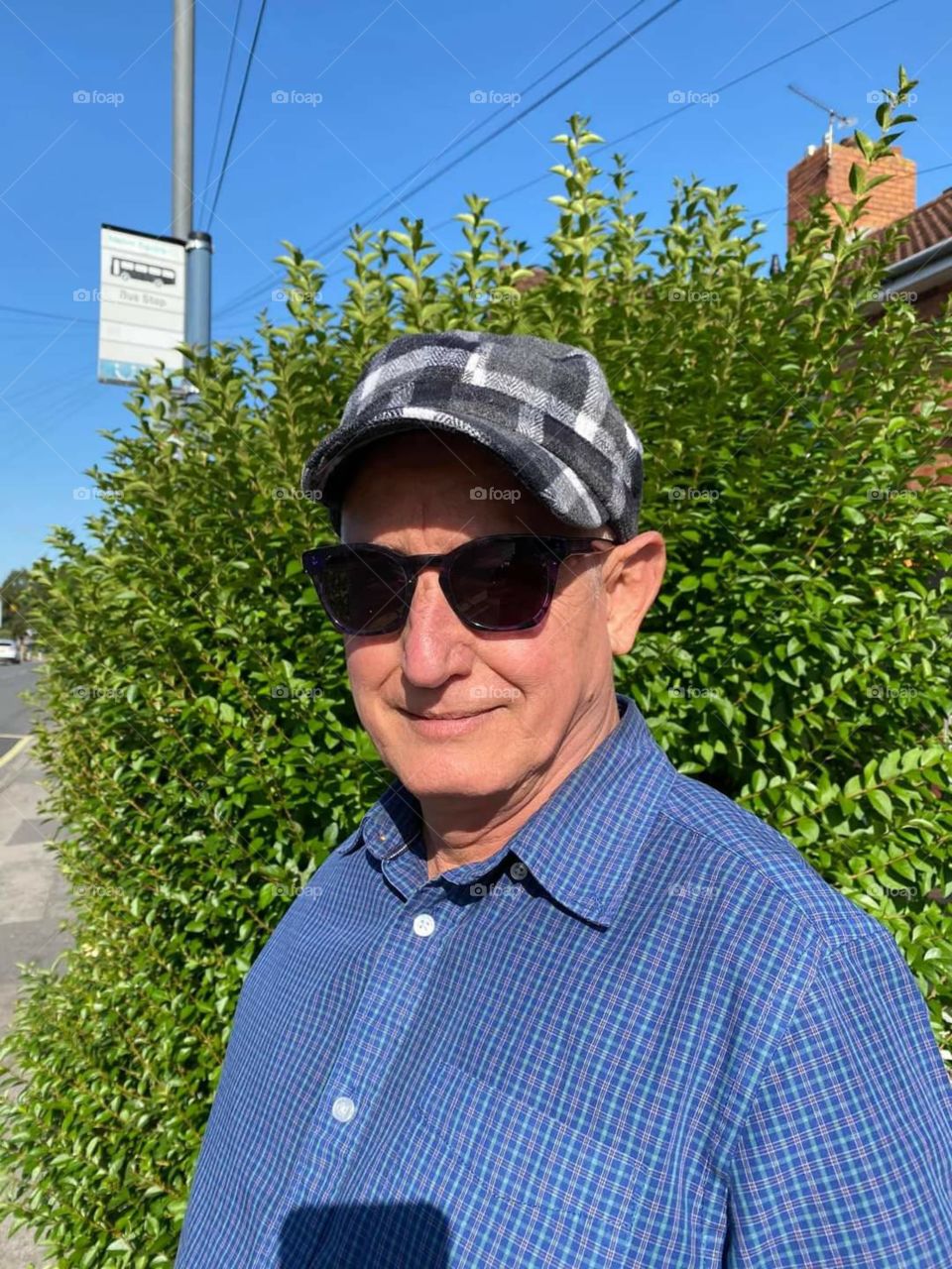 yo en un día soleado