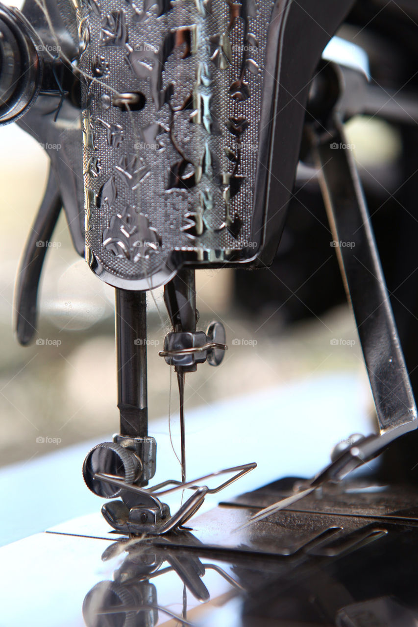 Vintage sewing machine