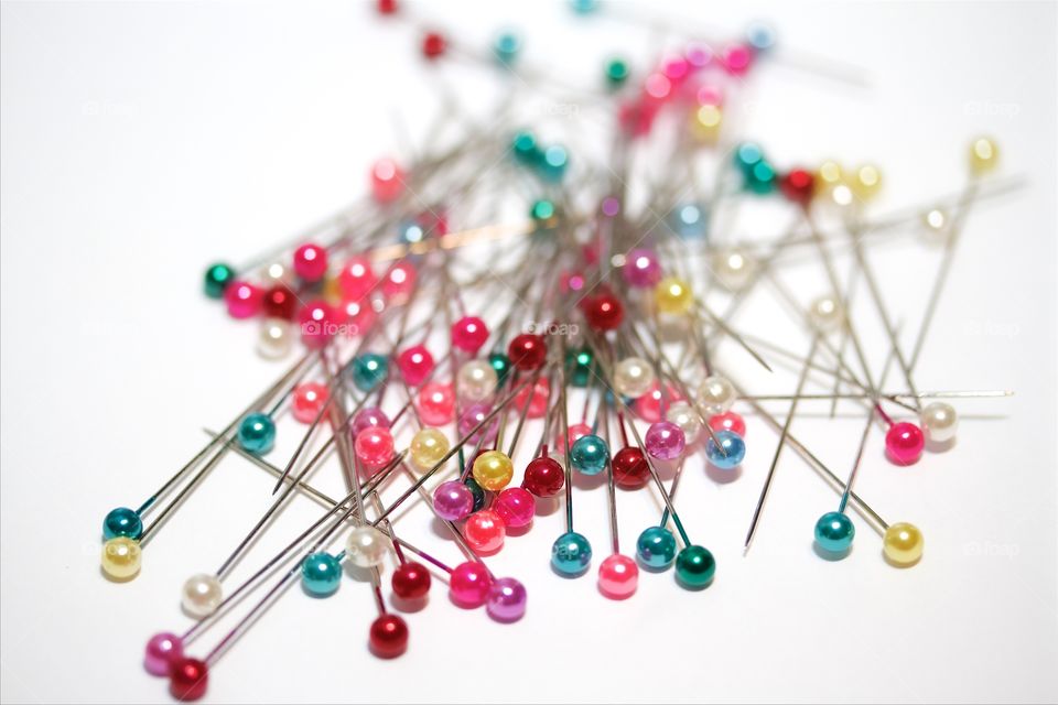 Colorful needles 