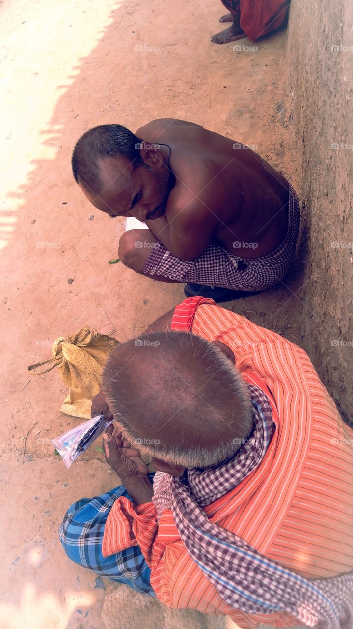 People of UP India Chakia Chandauli Ruler region were made and friends