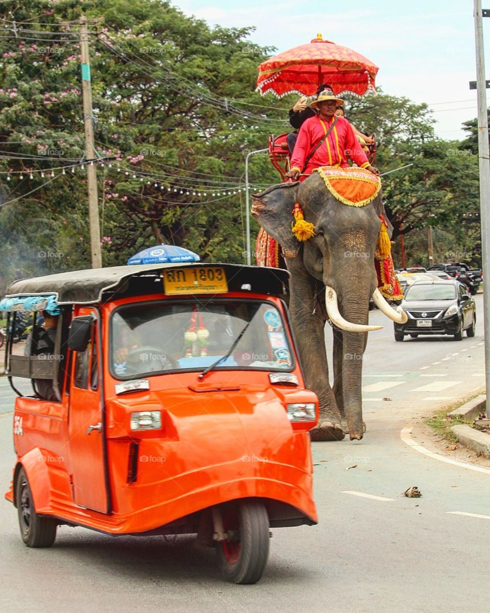 Thai means of transport, options for everyone