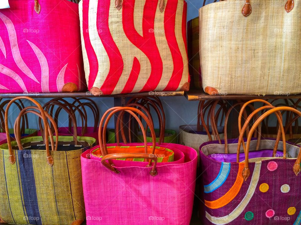 Colorful bags