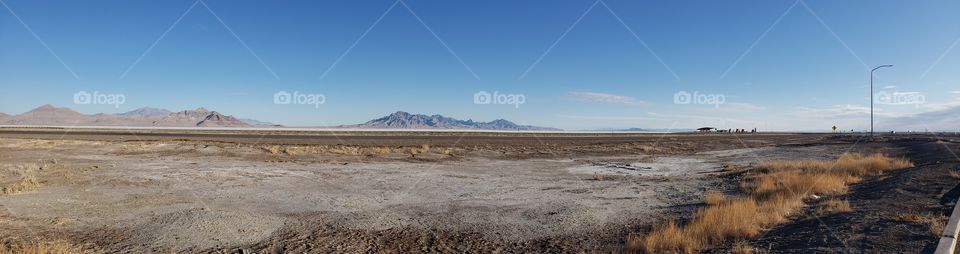 Salt Flats Utah USA