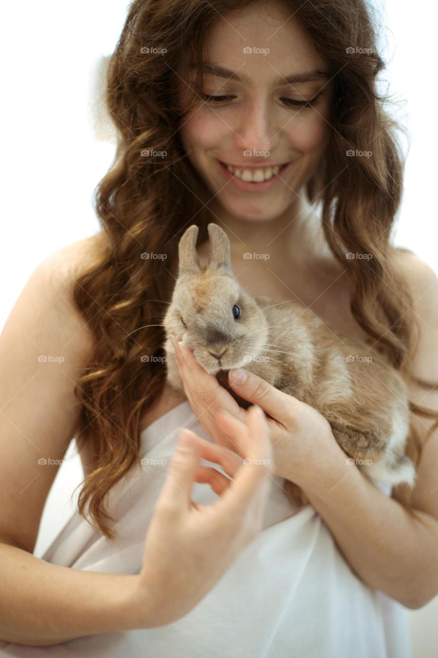 Glimmers moment in dream with rabbit 