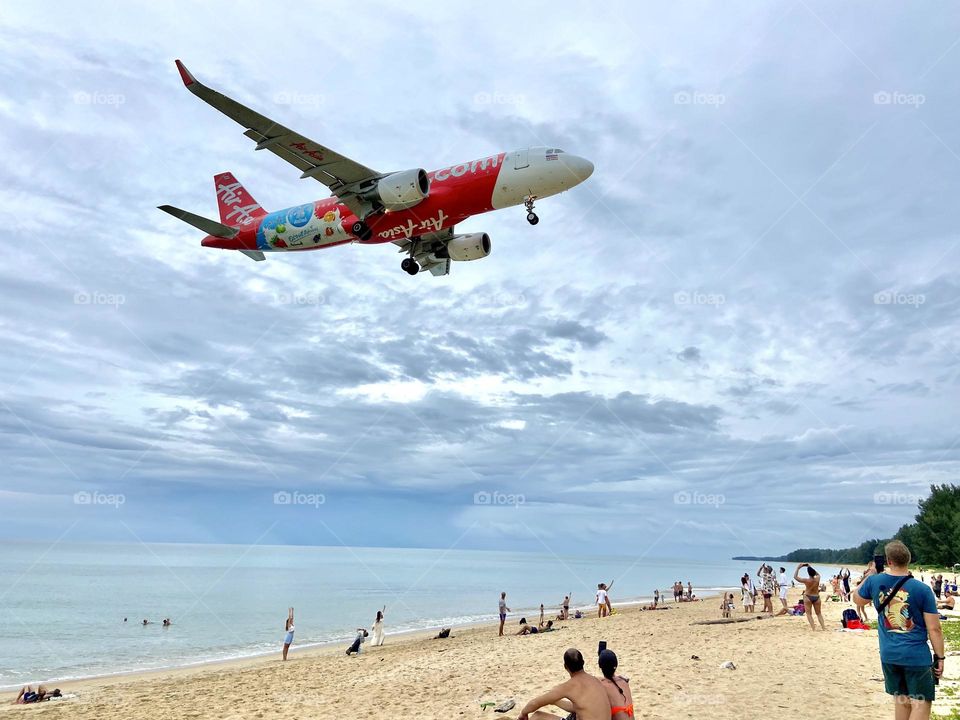 Landing in Phuket 