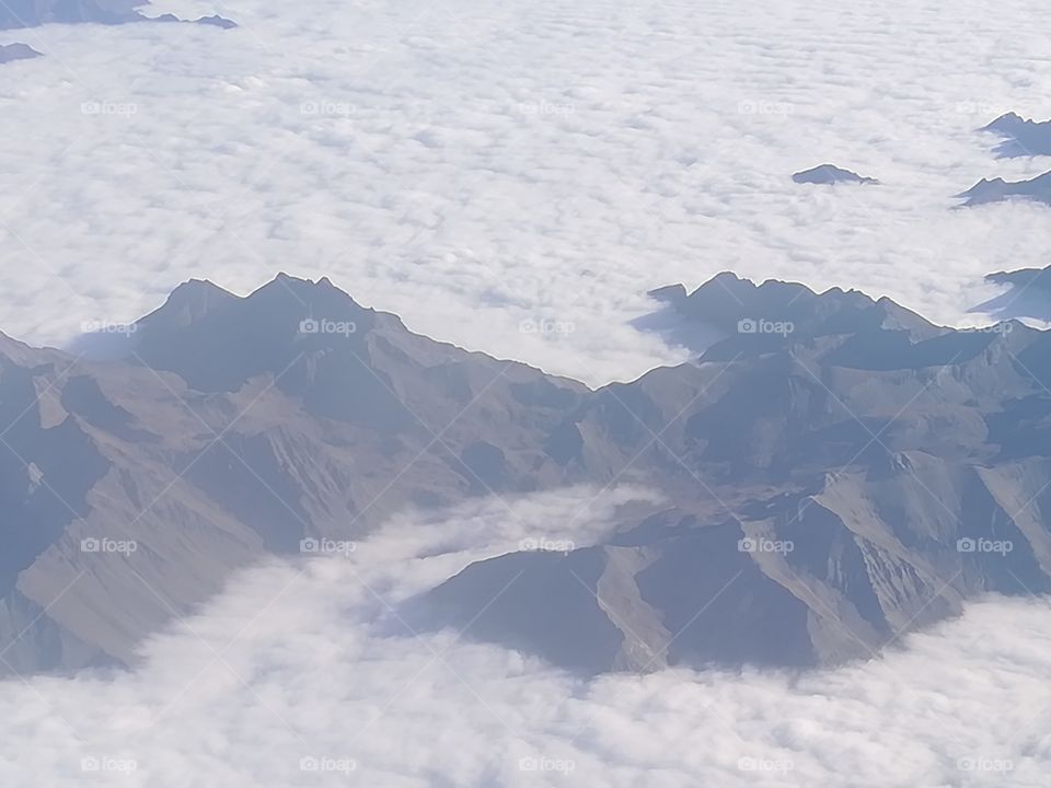 Clouds And mountains