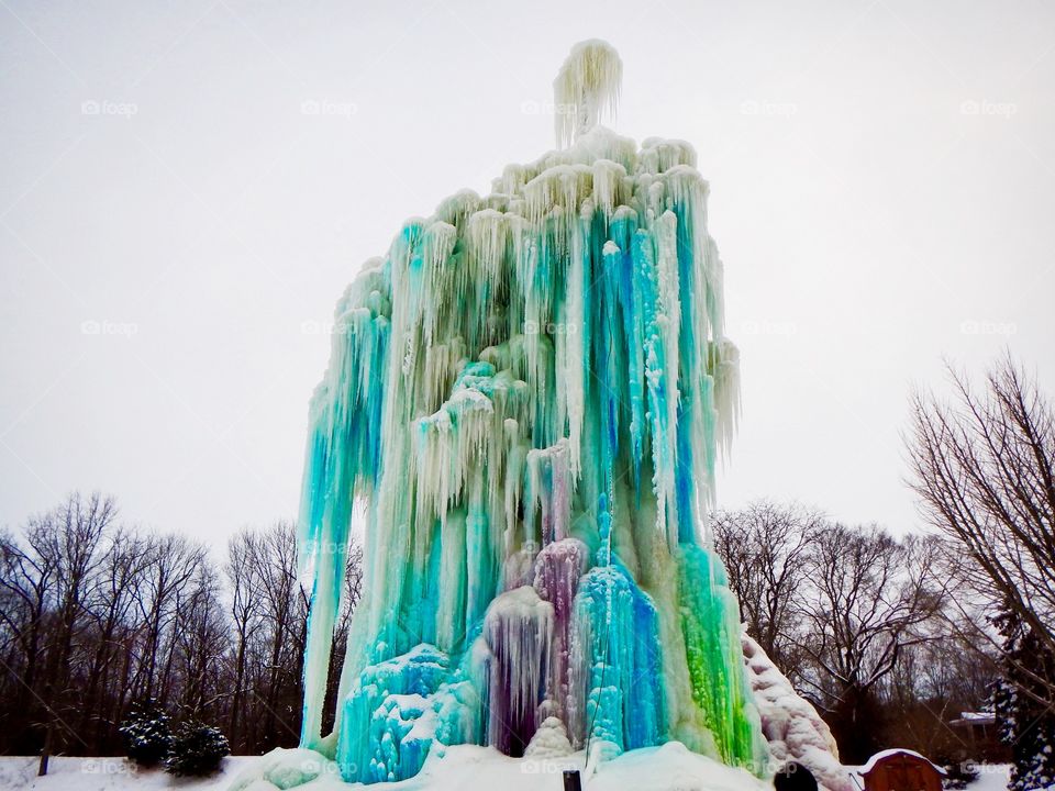 Cool ice tree
