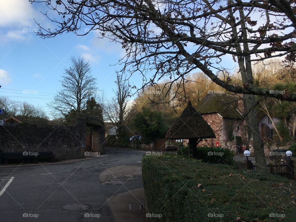 Depicts village life in Winter very well