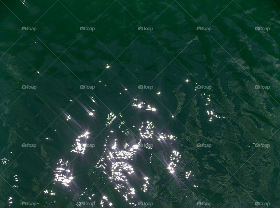 Água Profundidade 100mts - super Azul