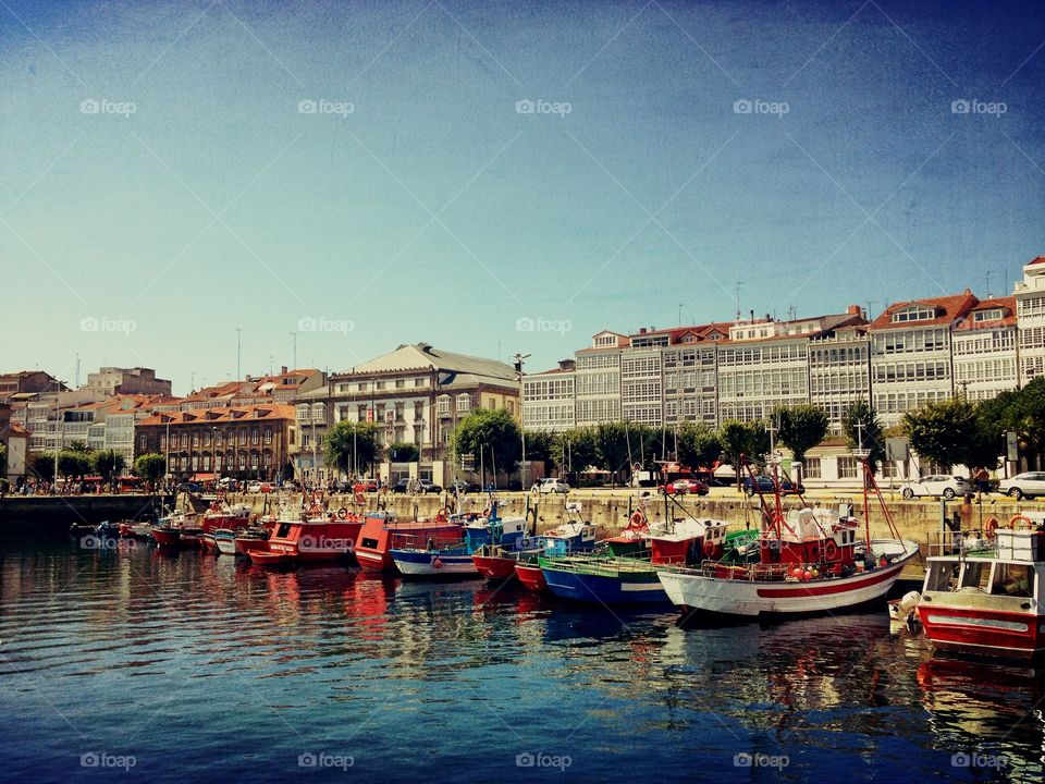 Marina , A Coruna, Spain