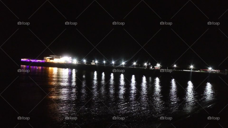 A view of Blackpool illumination