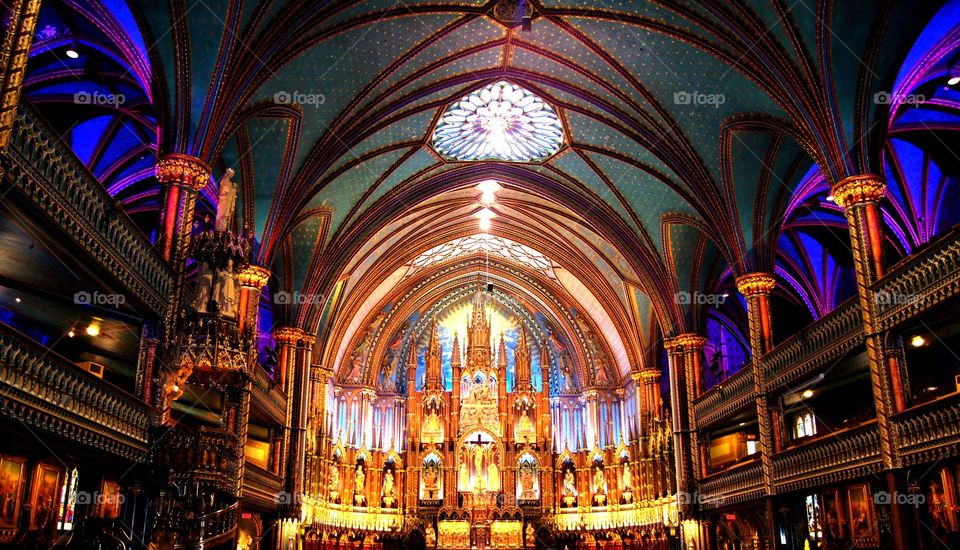 Notre Dame in Montreal 