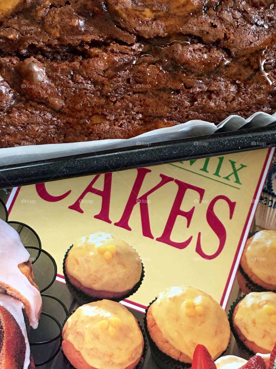 Homemade banana berry bread loaf closeup