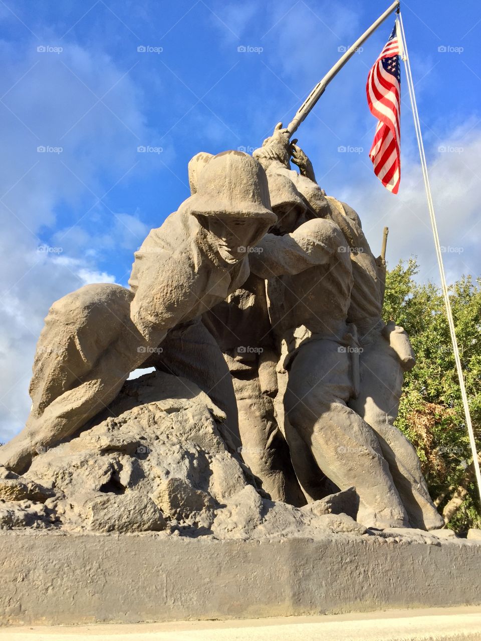 Iwo Jima statue 