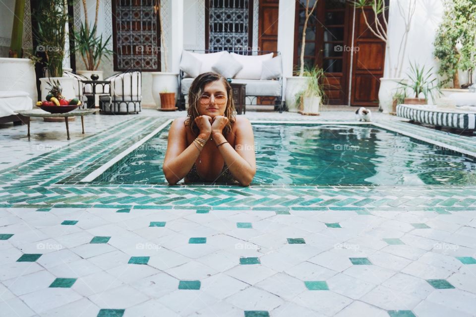 Can't pout in Morocco. 